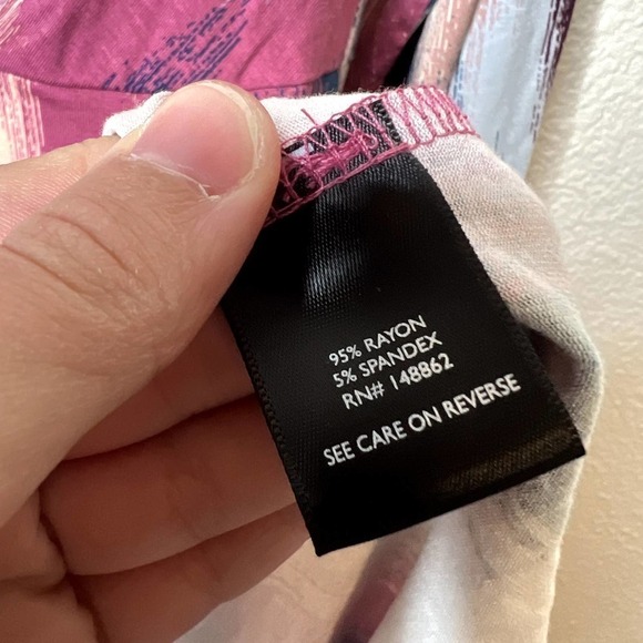 Torrid Super Soft Surplice Babydoll Top Multicolor Size 0 (12) - Picture 5 of 6